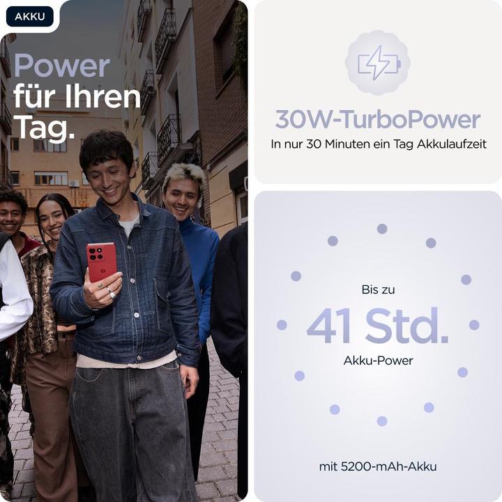 Productafbeelding Motorola MOTO G86 8/256GB (256 GB, Kosmische Hemel, 6.67", Dubbele SIM, 50 Mpx, 5G)