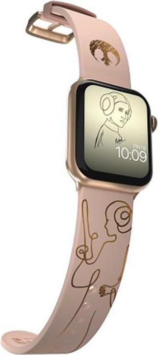 Actual product image Moby Fox Star Wars bracelet pour smartwatch Leia Organa Rose Gold (Silicone)