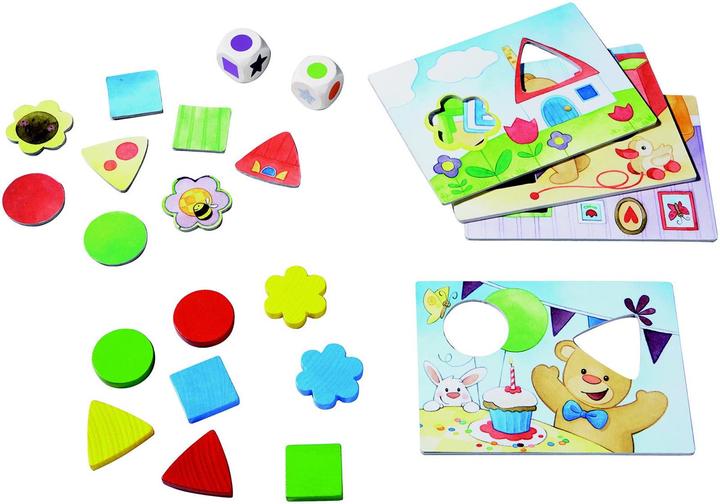 Immagine prodotto Haba I miei primi giochi I colori e le forme di Teddy (Francese, Italiano, Tedesco, Olandese, Inglese, Spagnolo)