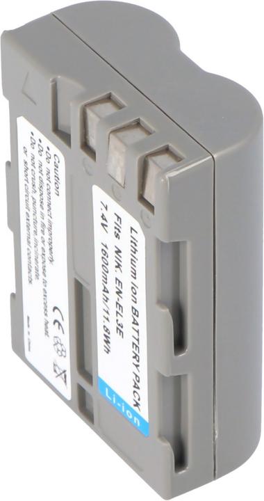 Image du produit AccuCell Batterie adaptée au Nikon D70 (Batterie)