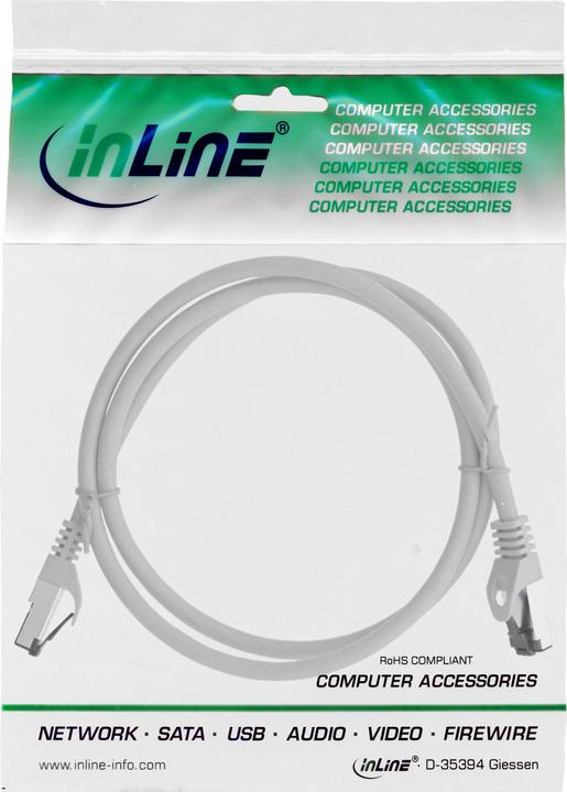 Produktbild InLine Patchkabel (S/FTP, CAT8.1, 2 m)