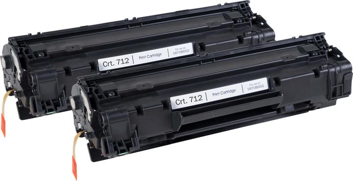 Actual product image Tonerfabrik Comp. Toner Crt. 712 DuoPack (FC)