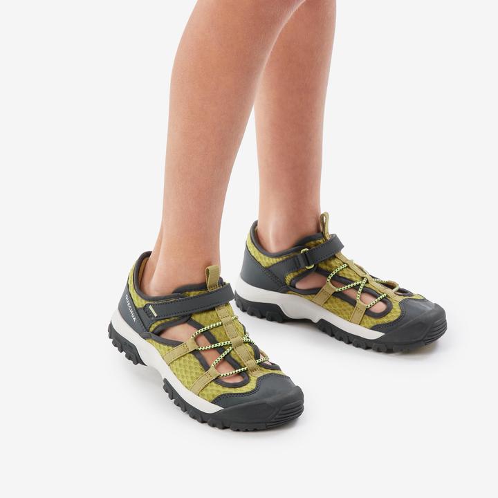 Produktbild Quechua Wanderschuhe Kinder atmungsaktiv Wandern - MH900 khaki (33)