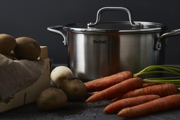 Image du produit Tefal Virtuose (16 cm, Casserole, Acier inoxydable)