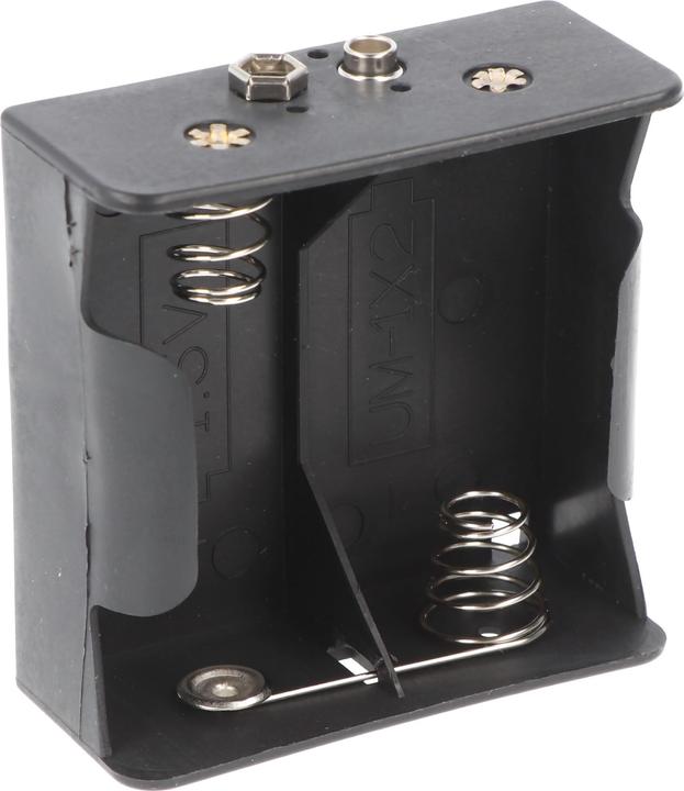 Image du produit Goobay Batteriehalter für 2x Mono mit Druckknopf