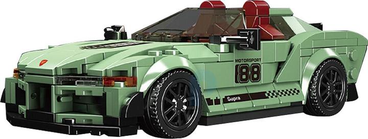 Actual product image Mould King 27046 Mini Luxury Car No. T. Supra (348 parts)