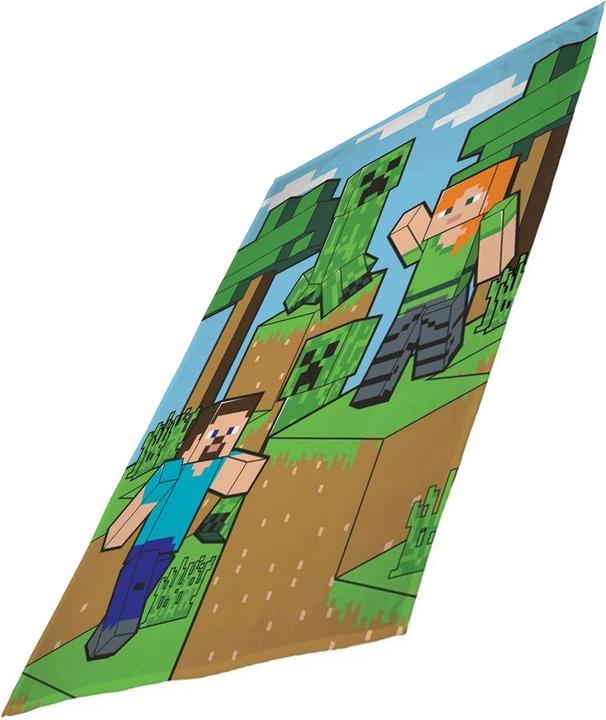 Image du produit Minecraft Couverture Fleece blocs de construction (150 x 100 cm)