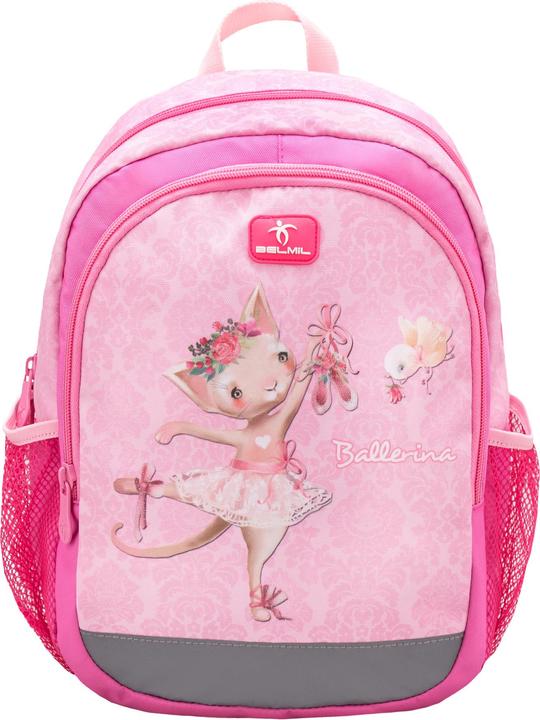 Actual product image Belmil Kindergarten backpack with chest strap and name tag