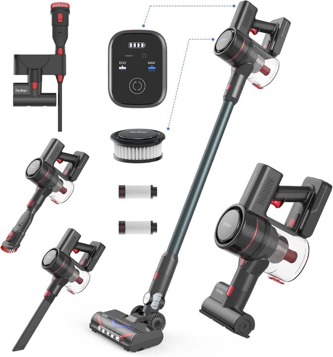 Produktbild Redkey P9 Akku Staubsauger Kabelloser 8-in-1 Handstaubsauger, 350W, 30000Pa, 60Min