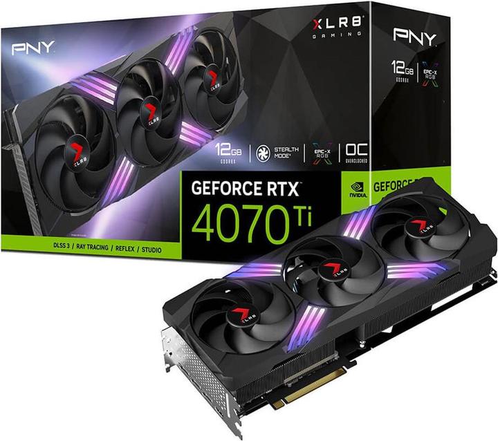 Actual product image PNY GEFORCE RTX4070TI 12GB XLR8 (12 GB)