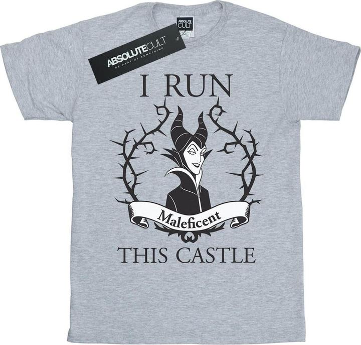 Immagine prodotto Maleficent I Run This Castle Maglietta Ragazze (152, 158)