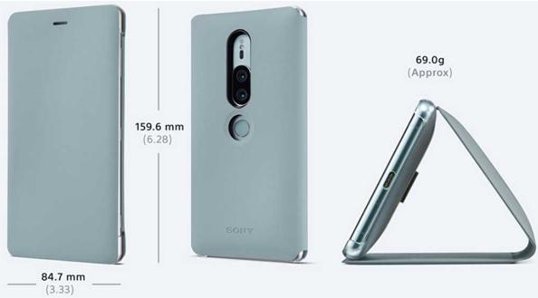 Image du produit Sony Style Support de Couverture SCSH30 pour Xperia XXX (Sony Xperia XZ2)