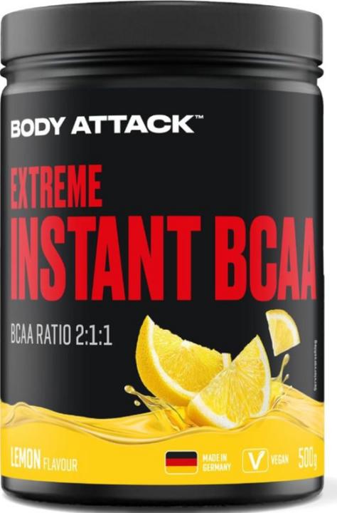 Immagine prodotto Body Attack Extreme Instant BCAA (lattina da 500g) (Limone, 1 x)