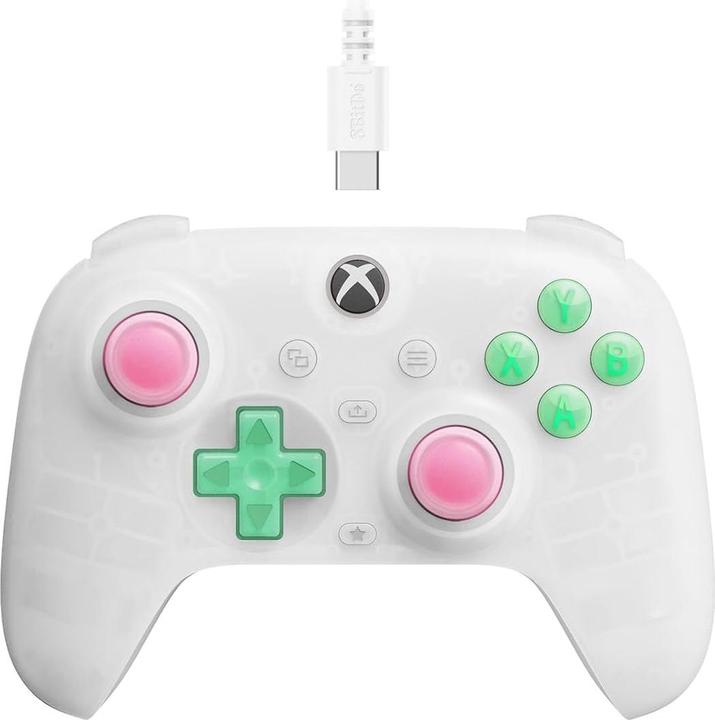 Produktbild 8bitdo Ultimate Mini Wired Xbox Pad Clear White (Xbox Series S)