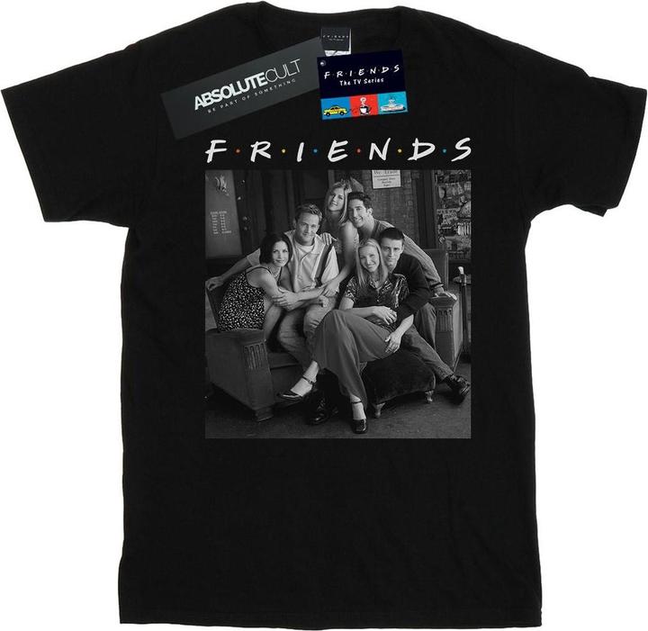 Friends Black And White Photo TShirt (M)