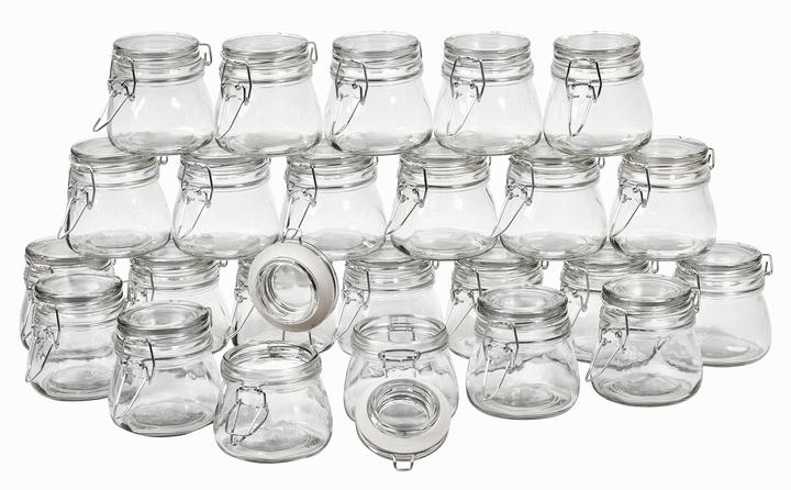 Produktbild VBS XXL Bügelgläser "Bauchig", 150 ml, 24 Stück (0.15 l)
