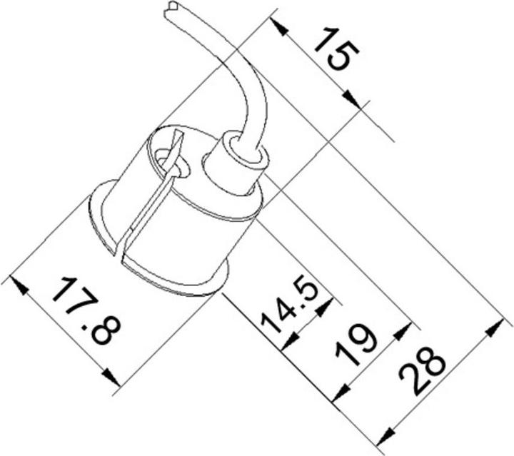 Image du produit Assa Abloy Contacts magnétiques DMC 15 U