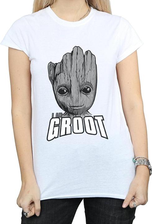 Produktbild Guardians Of The Galaxy Groot Face TShirt (S)