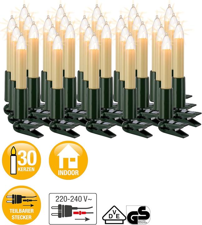 Actual product image Hellum Fairy lights AGL ws 30LP IP20 23,3m 90W w.LM (23.30 m)
