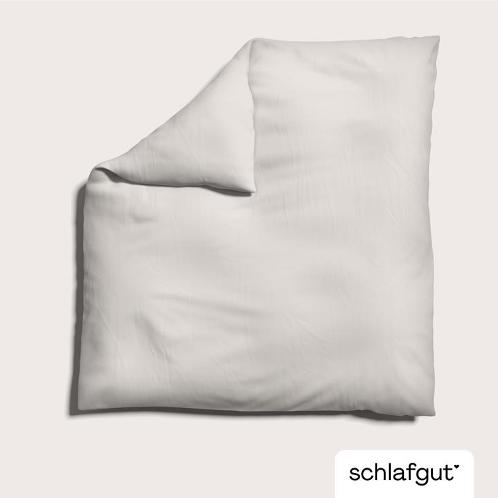 Actual product image schlafgut Woven Satin (Duvet cover, 240 x 220 cm)