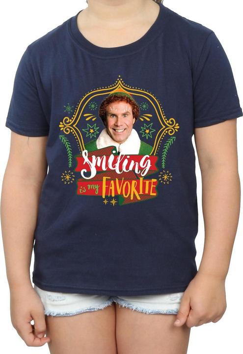 Immagine prodotto Elf Buddy Smiling Maglietta Ragazze (116)