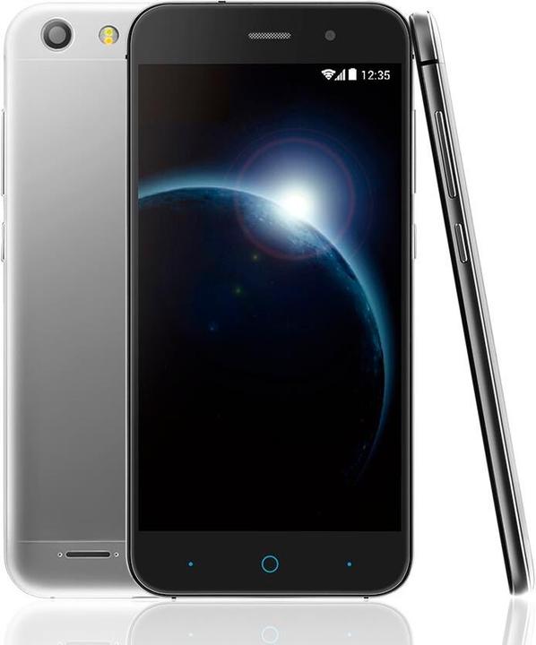 ZTE Blade V6 (16 GB, Grau / Schwarz, 5", Dual SIM, 13 Mpx, 4G)