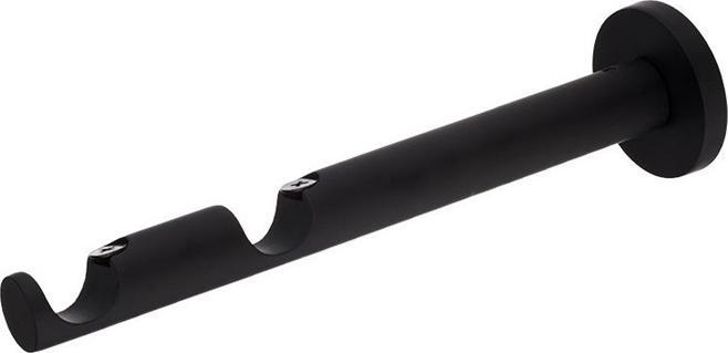 Actual product image Domoletti Curtain Rod Bracket Double D19 M.Black