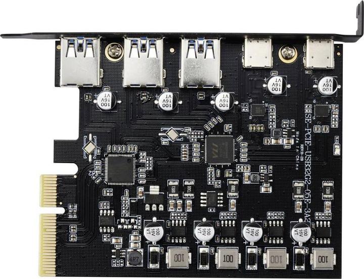 Immagine prodotto Renkforce RF-6613196 3+2 Port USB 3.2 Gen 2 Controllerkarte USB-C® (USB 3.2 Gen