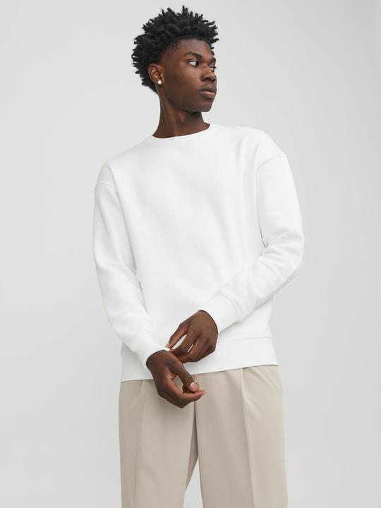 Actual product image Jack & Jones Single-coloured sweatshirt with round neck Sweatshirt with round neck (XS)