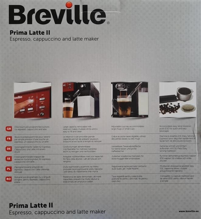 Immagine prodotto Breville VCF109X PrimaLatte II
