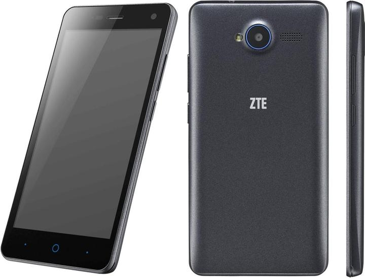 Productafbeelding ZTE Blad L3 (8 GB, Grijs / Zwart, 5", Hybride dubbele SIM, 8 Mpx, 3G)