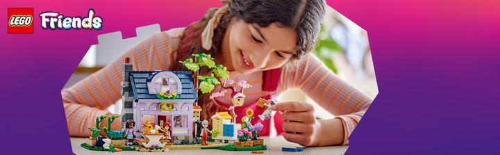 Produktbild LEGO Haus und Blumengarten der Imker (42669, LEGO Friends)