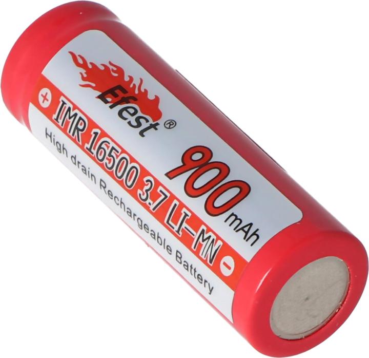 Produktbild Efest Akku IMR 16500 Pluspol flach (1 Stk., 16500, 900 mAh)