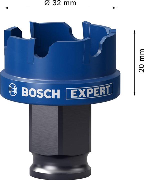 Image du produit Bosch Professional Zubehör Scie cloche EXPERT Sheet Metal 32 x 5 mm (32 millimètres)