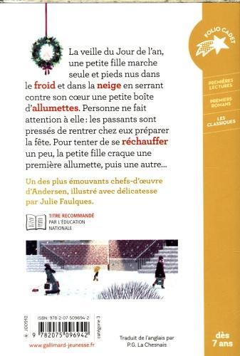 Immagine prodotto La petite fille aux allumettes (Francese, Andersen Hans Christian, 2018)