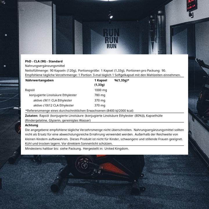Produktbild PhD Nutrition Cla (90 Stück, Kapseln, 90 g)