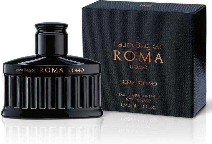 Actual product image Laura Biagiotti Roma Uomo Nero Estremo Eau de Parfum Intense Spr 75 ml (Eau de parfum, 75 ml)