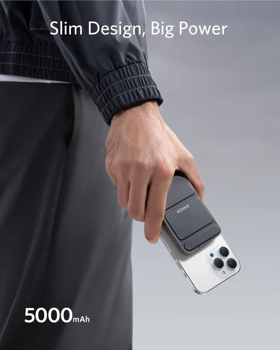 Image du produit Anker 622 Batterie magnétique (MagGo) (5000 mAh, 7.50 W, 18.50 Wh)
