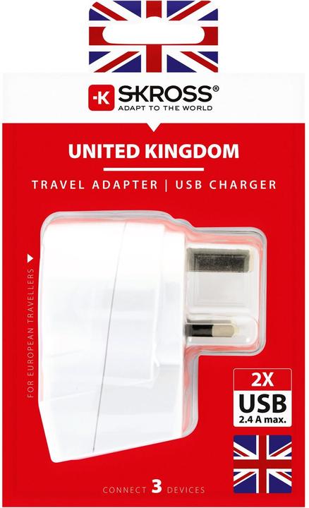 Productafbeelding Skross Reisadapter EU - UK