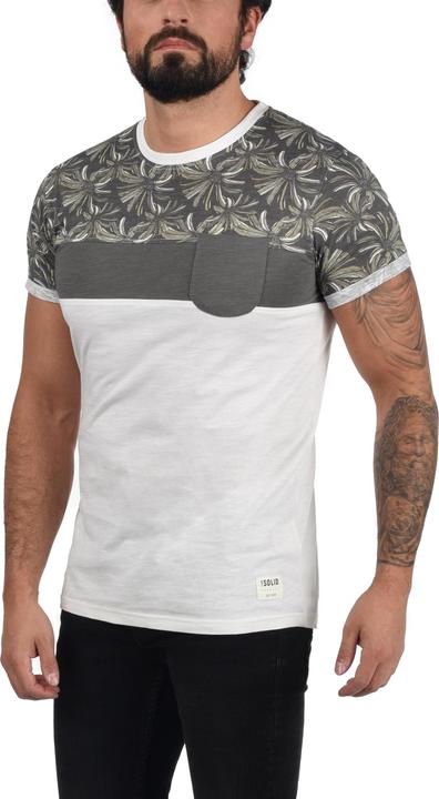 Immagine prodotto Solid Florian T-Shirt Con Disegno Maglietta A Manica Corta Da Uomo Con Girocollo In Cotone 100% (XXL)