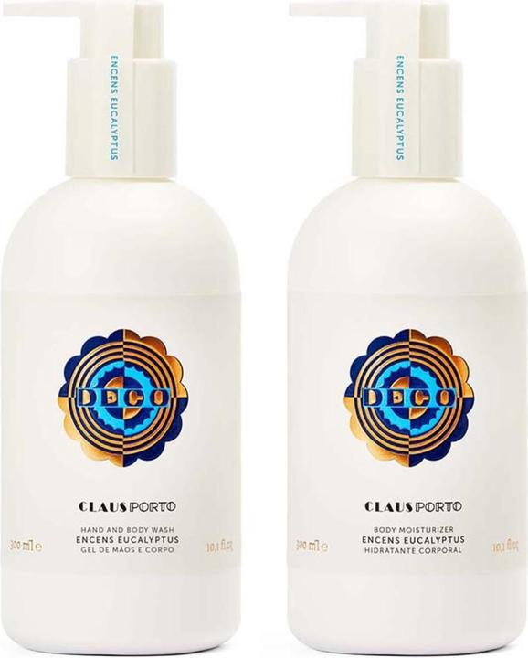 Claus porto Deco Encens Eucalyptus Duo Set Body Care (Körperpflegeset)