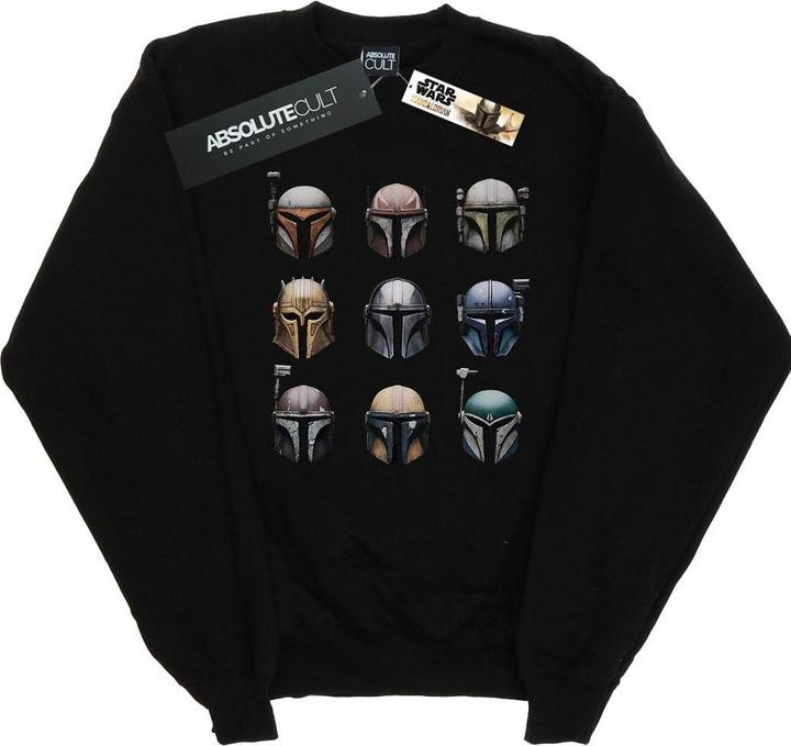 Star Wars The Mandalorian Helmet Display Sweatshirt (M)