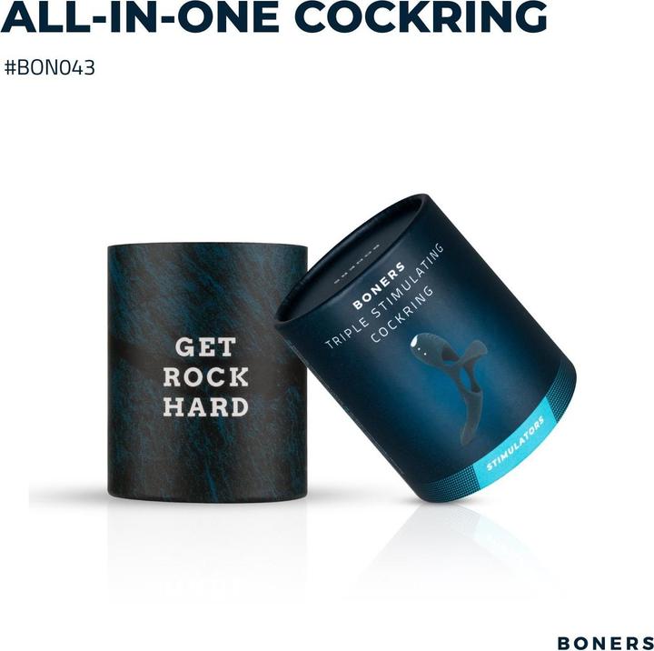 Image du produit Boners Cockring triple (4 cm)