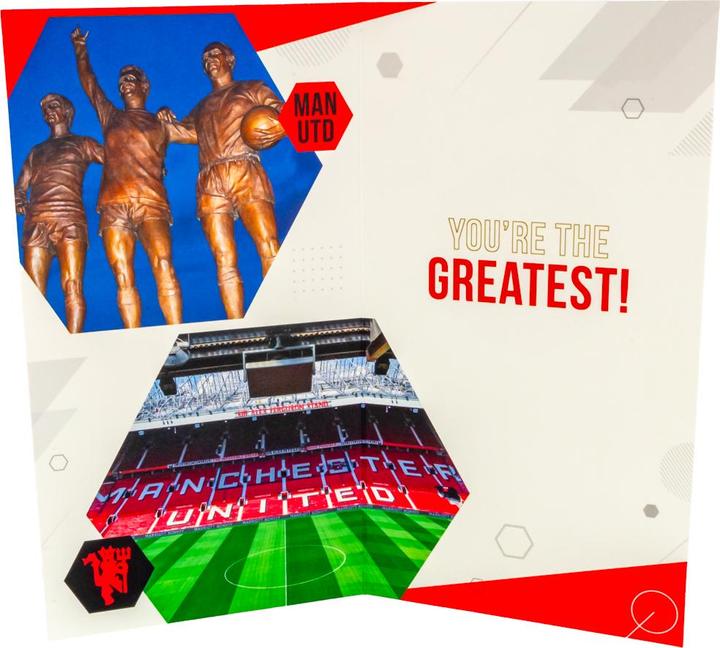 Actual product image Manchester United FC Dad Birthday Card (1 pcs.)