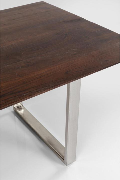 Actual product image Kare Design Table Symphony Walnut Chrome 180x90cm
