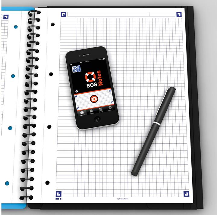 Image du produit Oxford Organiserbook (A4+, Quadrillé, Couverture rigide)