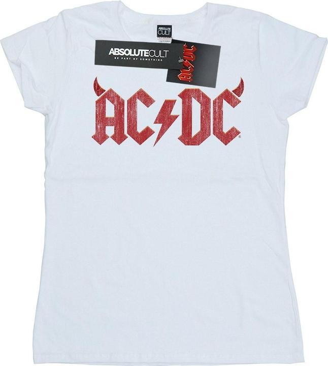 Produktbild AC/DC Horns Logo TShirt aus Baumwolle (XXL)