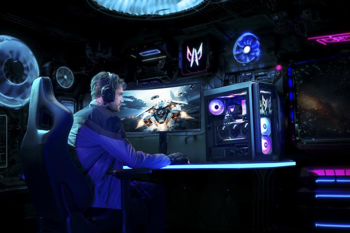Actual product image Acer Predator Orion 7000 PO7-660 IU9K85814 gaming pc (64 GB, 2000 GB, GeForce RTX 5080)