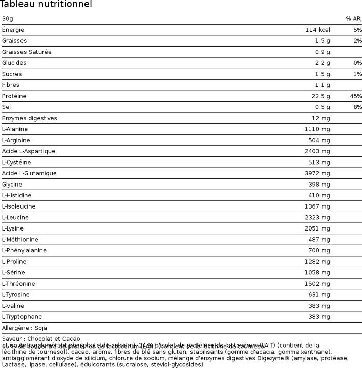 Nährwerte und Zutaten Nutrend 100 Whey Protein (Weisse Schokolade, 1 Stk., 1000 g)
