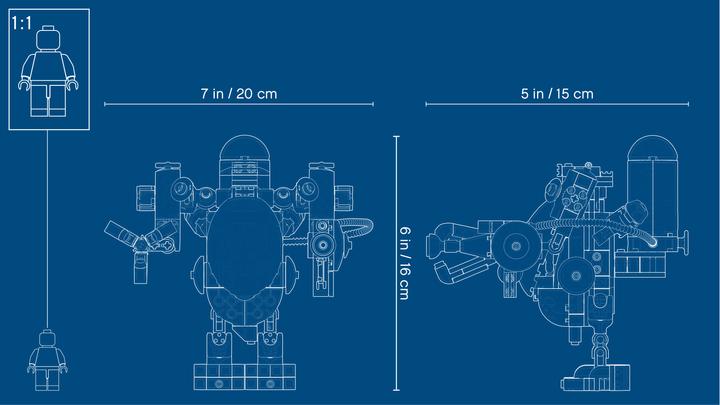 Image du produit LEGO Eggheadat à la bataille de la nourriture robot (70920, LEGO DC)